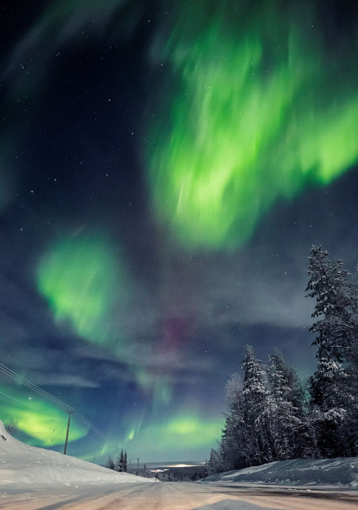 Aurora Borealis Northern Lights Grace The Skies Daily Sabah