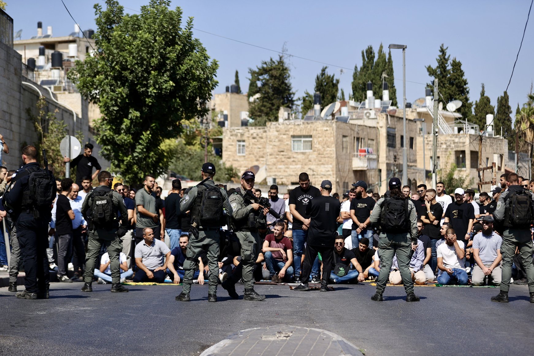 In The Palestine Israel War The First Friday Prayer Israel Intervenes