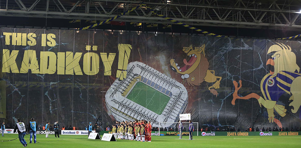 Fonds d'écran galatasaray logo Clash of Istanbul giants Fenerbahçe vs. Galatasaray finishes 1-0 as