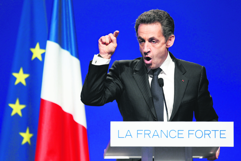 Former French President Nicholas Sarkozy