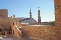 The Mor Gabriel Monastery in Mardin is one of the prominent Assyrian religious complexes in the country and among the few restored Assyrian sites.