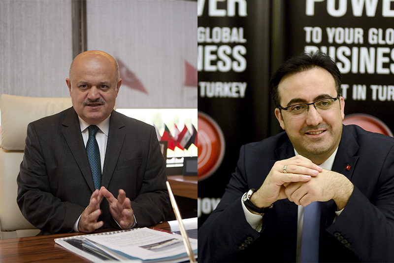 Ilker Ayci (right), who currently chairs Prime Ministry Investment Support and Promotion Agency, is expected to replace Hamdi Topcu (left) as the new Board Chairman of Turkish Airlines  Suheda Aykut / IHA Photo