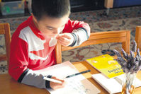 Considering their living conditions, 63.3 percent of the children surveyed said having a room of their own and a table to study.