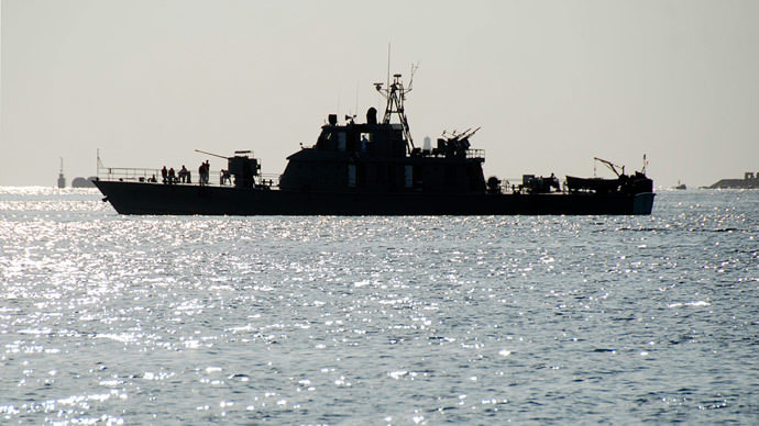 Iranian navy warship (Reuters Photo)