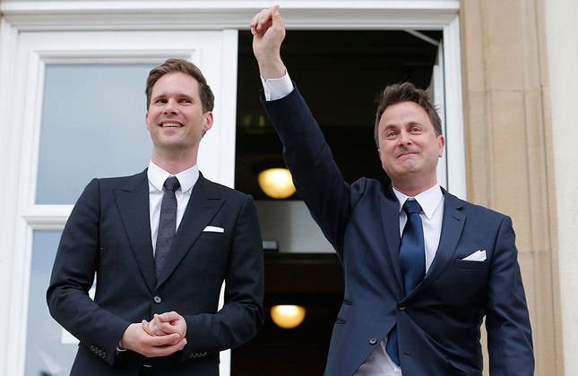 Luxembourger Pm Marries Same Sex Partner A First In Eu History Daily Sabah