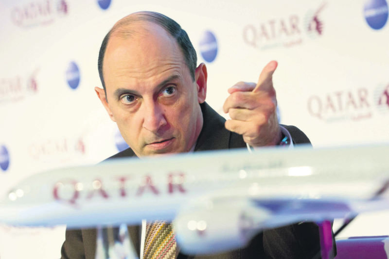 Al-Baker said Qatar would take note if Qatar Airways was not awarded the extra slot it is seeking in order to fly seven days a week to and from Schiphol.