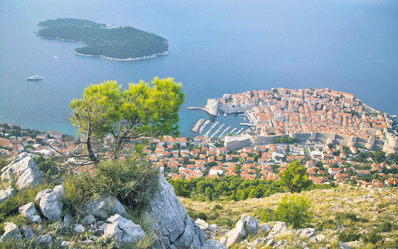 The perfect old town of Dubrovnik is feared to change soon with the construction of giant offshore oil rigs on the horizon.