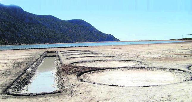 2,000 year-old salt basin found in southwestern Turkey - Daily Sabah