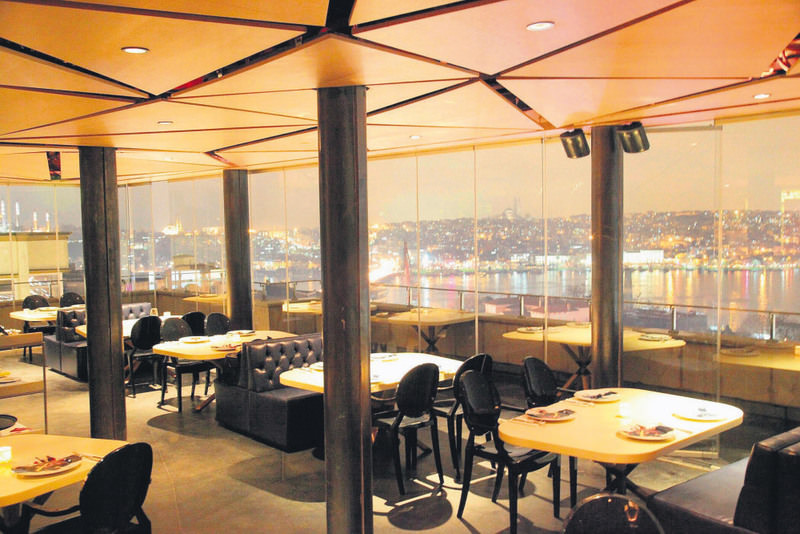 X Restaurant offers its guests a chance to have a taste of Turkish cusine with its terrace overlooking the Golden Horn.