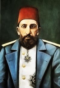 34th Sultan of the Ottoman Empire, Abdul Hamid II with fez
