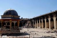 The Umayyad Mosque, a UNESCO World Heritage site, has been  seriously damaged during the civil war between President Bashar Assad's regime and anti-government forces. 