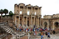 The ancient city of Ephesus located in Turkey's u0130zmir province (AA Photo)