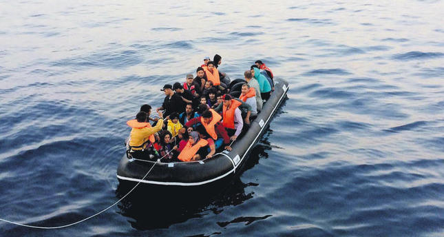 Dramatic rise in number of migrants captured on Aegean Sea - Daily Sabah