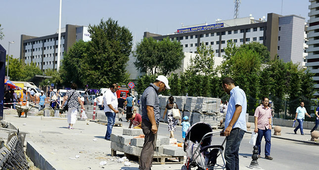 Vatan Avenue, where headquarters of Istanbul police is located (AA photo) 