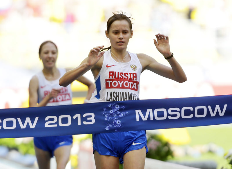 A Russian gold medalist, Elena Lashmanova, was banned for doping, but kept her world gold medal and the Olympic gold she won in 2012.