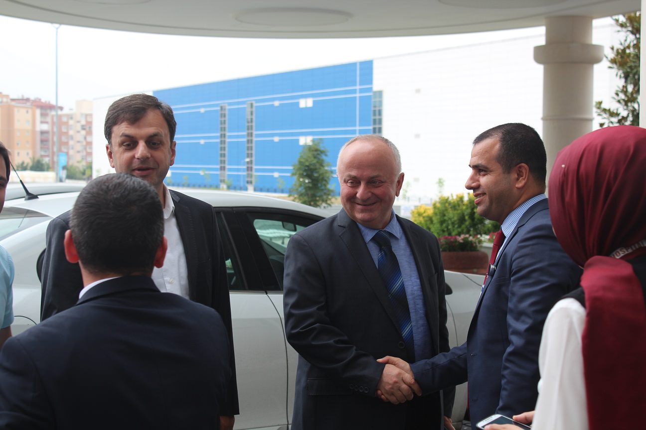 Adjara regions's MPs visit a Georgian patient at Emsey Hospital