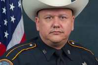 Darren Goforth, the U.S. sheriff's deputy who was shot in a Texas gas station on August 29, 2015. (AP Photo)