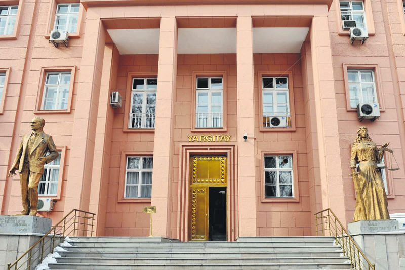 The exterior of Supreme Court of Appeals in Ankara. The court has a workload of nearly 1 million cases annually.