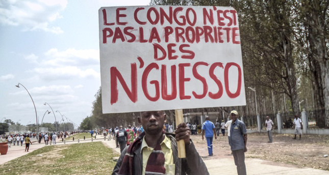 Protests Over Congo President Denis Sassou Nguesso Extending Term