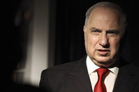  In this Wednesday, May 5, 2010 file photo, Ahmad Chalabi, the head of the Accountability and Justice Committee speaks during an interview with The Associated Press in Baghdad. (AP Photo)
