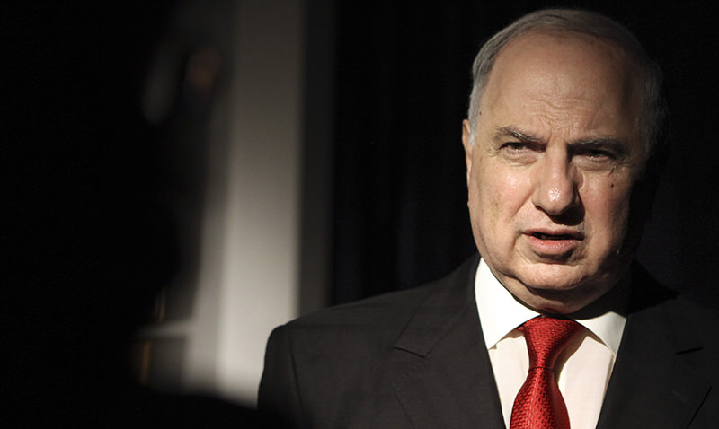  In this Wednesday, May 5, 2010 file photo, Ahmad Chalabi, the head of the Accountability and Justice Committee speaks during an interview with The Associated Press in Baghdad. (AP Photo)