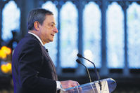 The European Central Bank President Mario Draghi