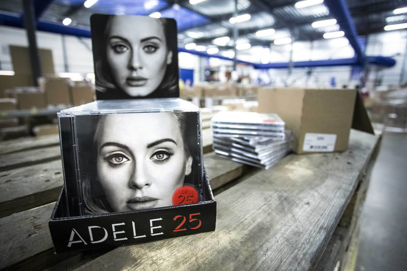 he new album, of British singer Adele, 25 is ready for distribution at Bertus Wholesale 