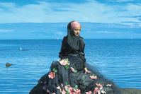 Australia-based stylist Zulfiye Tufa wearing one of her own designs, head-to-toe.