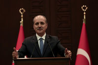 Deputy PM Kurtulmus speaking at a news conference in Ankara following a Cabinet meeting Dec 7, 2015. (AA Photo)