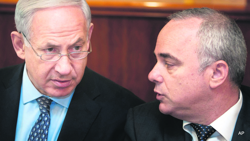Israeli Prime Minister Benjamin Netanyahu and Energy Minister Yuval Steinitz support the plan to sell gas to Jordan.