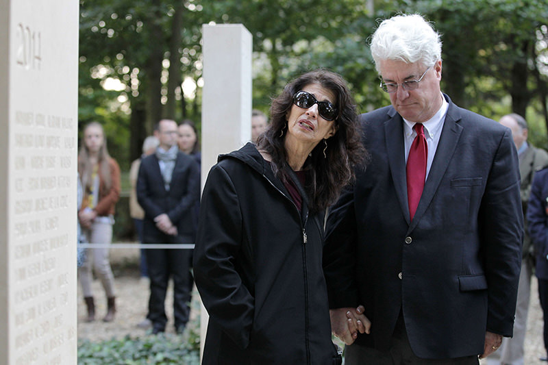 Diane and John Foley, the parents of US journalist James Foley (AFP photo)