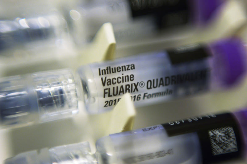 Flu season off to slower start this year; might be milder. (AP Photo)