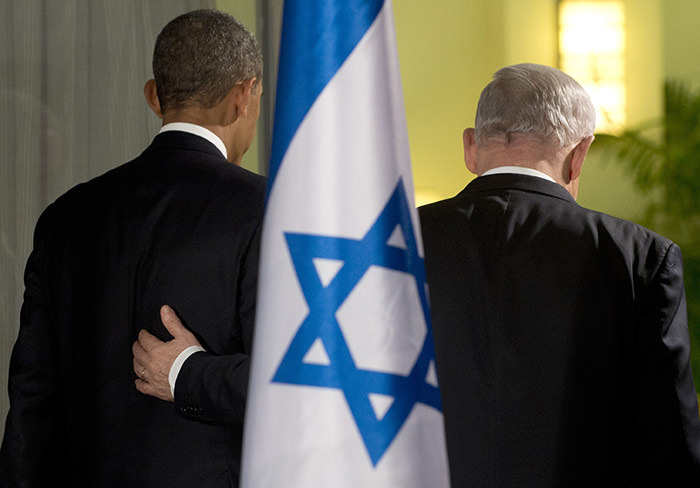 Israeli Prime Minister Benjamin Netanyahu (Right) and US President Barack Obama (AFP Photo)