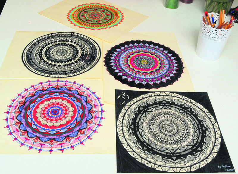 3D art  Mandala design art, Mandala art, Mandala art therapy