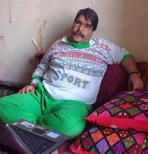 File photo of Salih Müslim, leader of the PYD terror organization