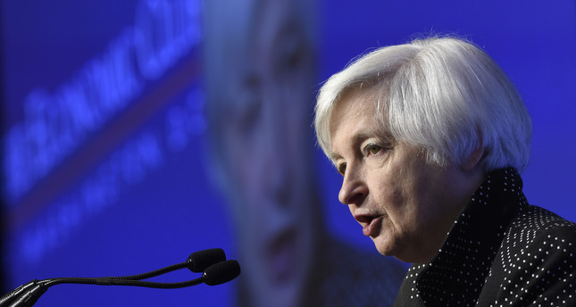 Federal Reserve Chair Janet Yellen speaks at the Economics Club of Washington in Washington, Wednesday, Dec. 2, 2015. (AP Photo)