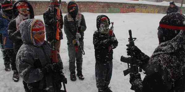 According to a report published by Anadolu Agency, there are currently 10,000 underage militants fighting for in the PKK.