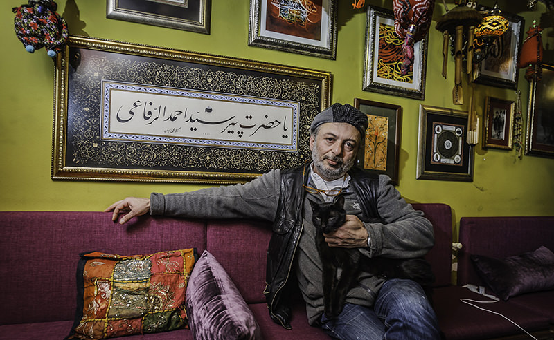 Dervish Baba Coffehouse founder Ali Denizci'
