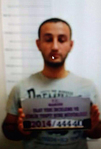 Salih Nejar's mugshot in security archives