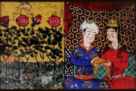 An illustration from the ,Dilsuzname, manuscript prepared in Edirne in the 15th century.