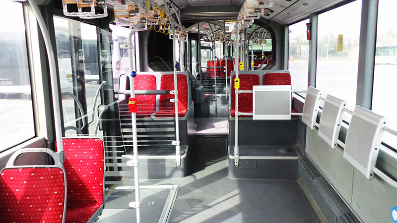 For now, panic buttons will be available on the Metrobus-a transport network. (IHA Photo) 
