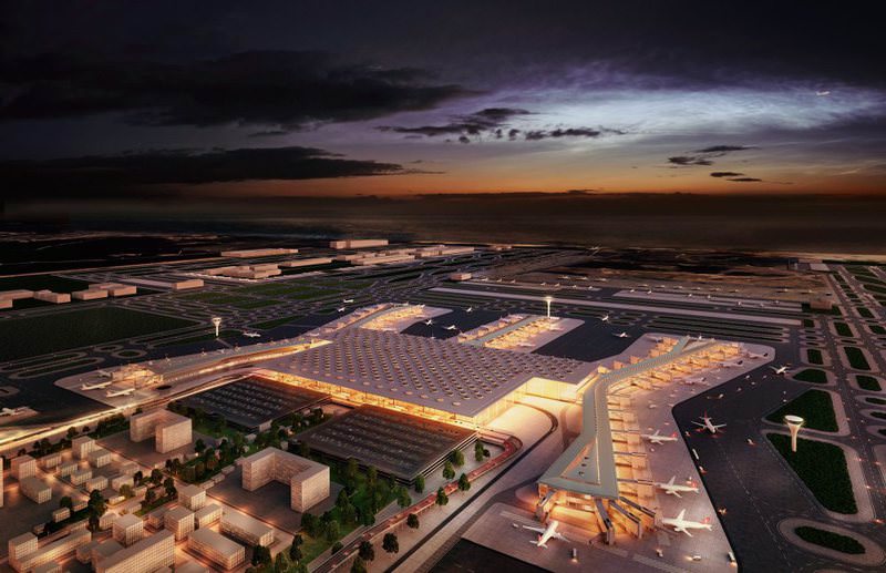The Istanbul Real Estate Promotion Pavilion will include project mockups such as including one of the third Istanbul airport, which will be the biggest airport in the world once it is completed.