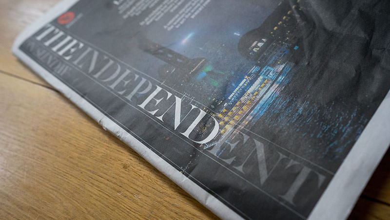Britains The Independent Ends Print Publication To Rely Only On