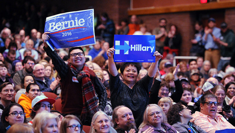 Sanders beats Clinton in the western states of Alaska, Hawaii and ...