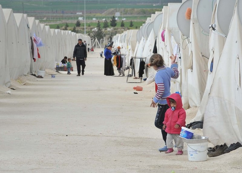 More than 272,000 Syrian and Iraqi refugees live in 26 camps in Turkey's border cities.