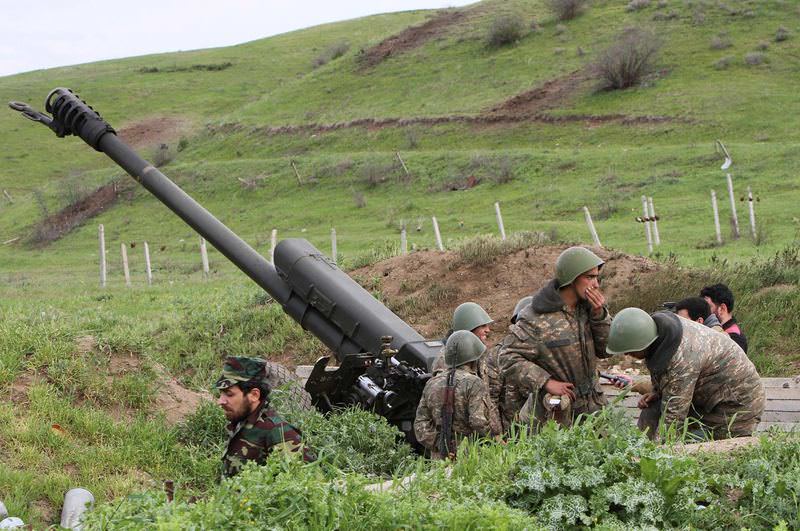 Armenian militias use heavy weapons to attack Azerbaijani military units in Nagorno-Karabakh region.