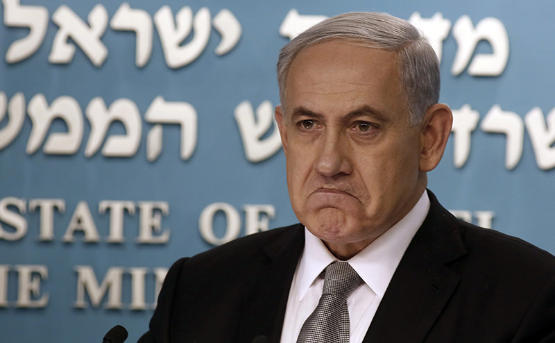 Israeli Prime Minister Benjamin Netanyahu during a press conference in Jerusalem on 02 december 2014 (EPA Photo)
