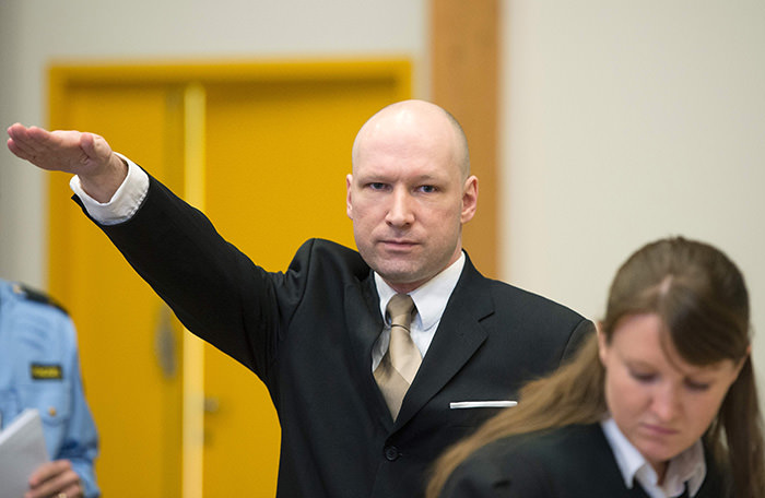 Anders Behring Breivik (AFP Photo)