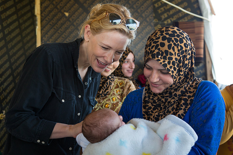 UNHCR Australian Cate Blanchett as 'Goodwill Ambassador' | Daily Sabah
