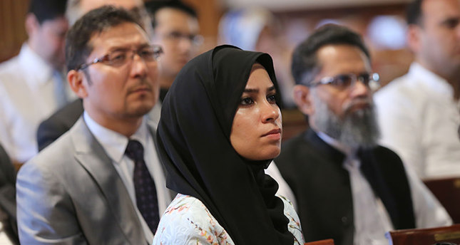 جانب من الحضور في مؤتمر التمويل الإسلامي 2015، والمنعقد في اسطنبول الأناضول